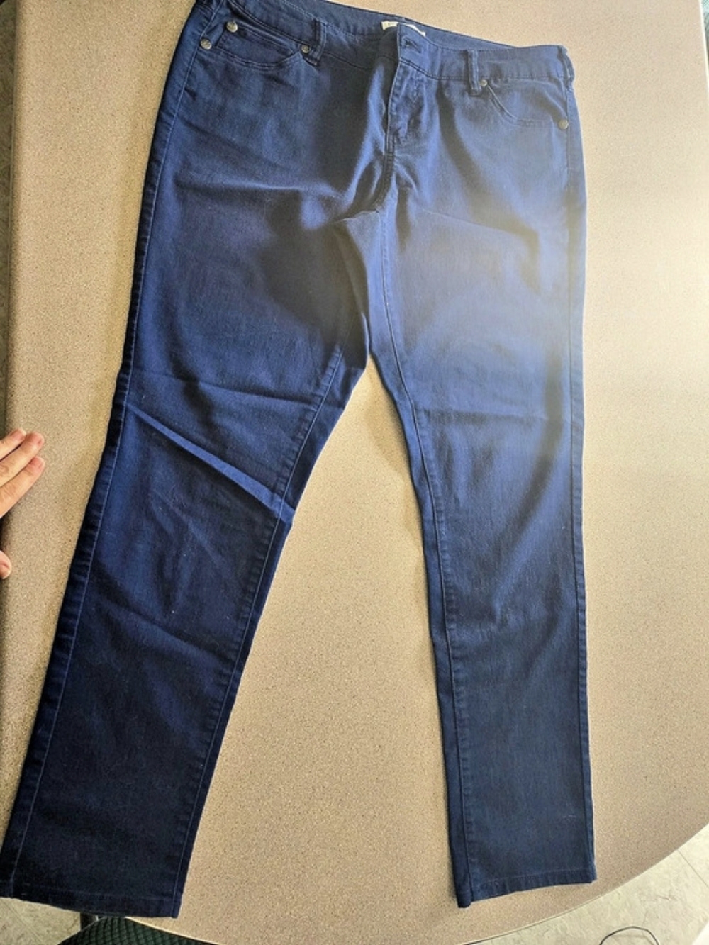Revolution Blue Skinny Jeans Waist 10